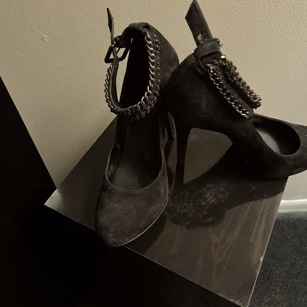 Suede shoes
